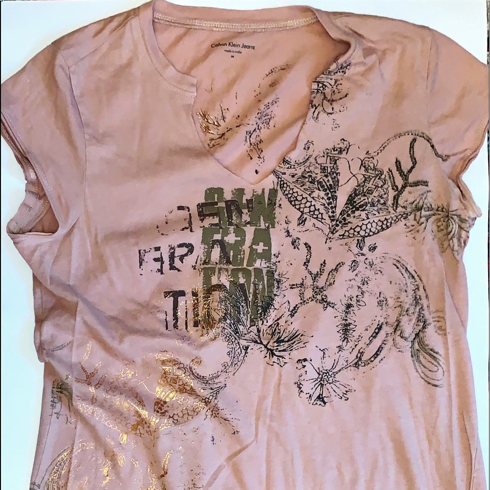 Calvin Klein V-neck T-shirt